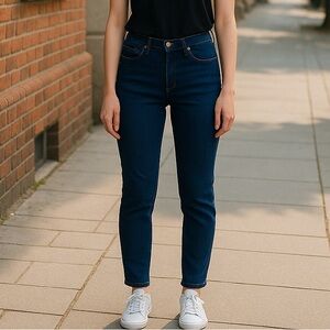 7 For All Mankind High Waist Ankle Skinny Jeans – Women’s Size 26